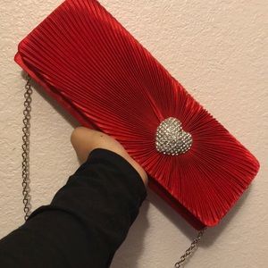 Small red purse